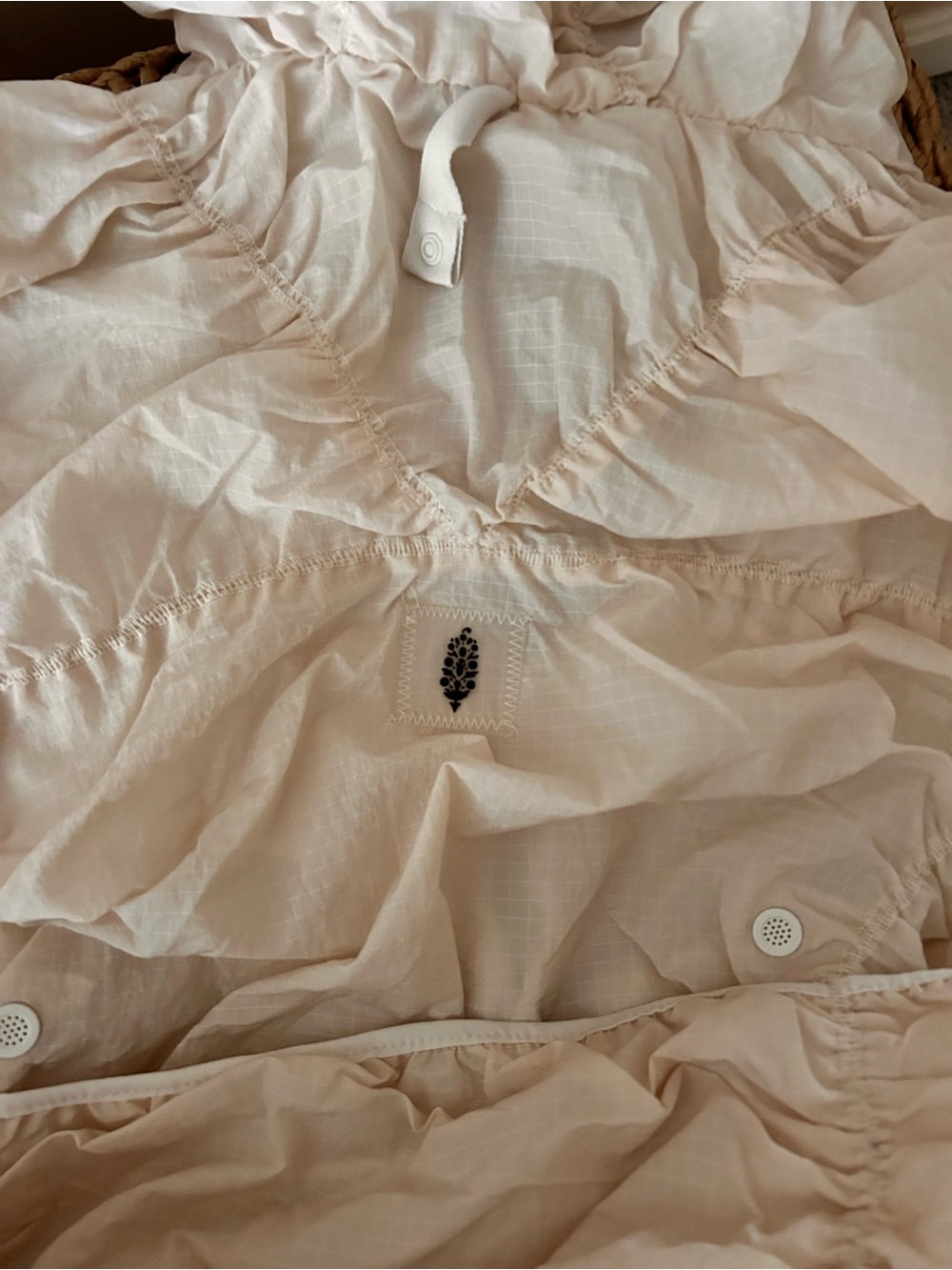 We The Free Free People Happy Camper Oversized Hooded Puffer Jacket - Picture 5 of 16